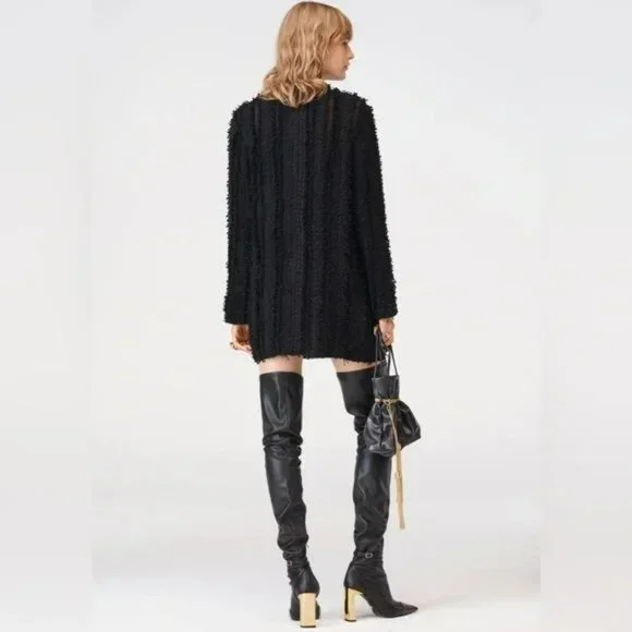ZARA OVER-THE-KNEE HEELED BOOTS LIMITED EDITION - Picture 6 of 16